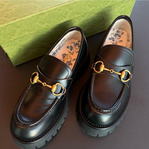 GUCCI Lug Loafers NWB 💕 - Picture 3 of 16